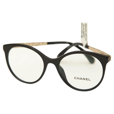 CHANEL Black Eyeglass Frames for sale 